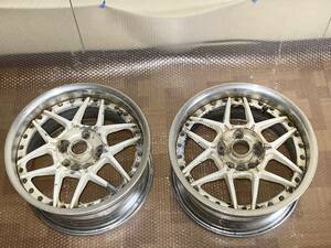 『C55』スピードスター SPEED STAR 柿本改 N-GTモデル 16x8,0JJ PCD 114,3 4穴 5穴 マルチ アルミホイール2本セット