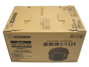 ZOJIRUSHI 象印 IH炊飯ジャー (5.5合炊き) 極め炊き ブラック NW-VD10-BA