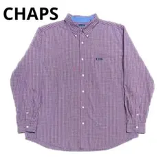 CHAPS over size check shirt