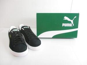 未使用 プーマ PUMA スニーカー スエード クラシック XXI 23cm ブラック 374915 靴 レディース メンズ