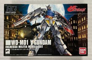 送料込 ガンプラ 1/144 HGCC ターンエー ガンダム ∀ HG 発売当時品 2014年4月製造 初版 ホワイトドール ロラン 宣伝 チラシ 付属 箱傷有