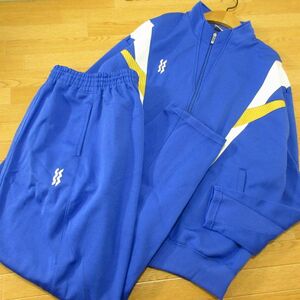 ◎美品 80s！2XL 上下セット！MIZUNO Super Star ミズノ レトロ◆セットアップ ジャージ ヴィンテージ◆メンズ 紫◆BA0969