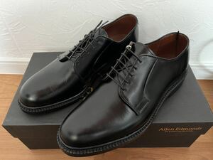 新品 アレンエドモンズ リーズ 7 2E Allen Edmonds プレーントゥ シューズ LEEDS ブラック 黒