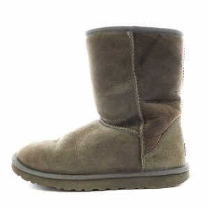 アグ オーストラリア UGG australia クラシック ショート CLASSIC SHORT II ムートンブーツ ショートブーツ 24.0cm グレー 5825