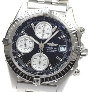 ブライトリング BREITLING A13350 ブラックバード クロノグラフ 自動巻き メンズ 良品 _817522