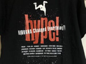 hype! Tシャツ 映画　検索 オルタナ　グランジ　subpop smashing pumpkins nirvana mudhoney my bloody valentine pixies sonic youth