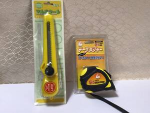 新品●未使用●テープメジャーとマルチツールのセット