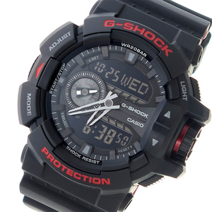 カシオ CASIO Gショック G-SHOCK クオーツ メンズ 腕時計 GA-400HR-1A ブラック ブラック