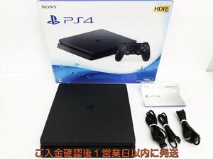 【1円】PS4 本体/箱 セット 500GB ブラック SONY Playstation4 CUH-2200A 初期化/動作確認済 FW12.00 L07-005hr/G4