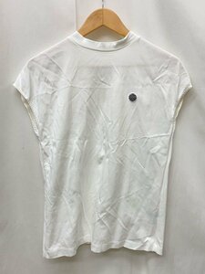 BORDRES at BALCONY◆Tシャツ半袖カットソー/36/コットン/WHT/BD1911-2D-17