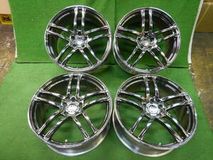 ★YOKOHAMA AVS MODEL T5★20×8.5JJ OFF:+40/20×9JJ OFF:+42 PCD114.3-5H ハブ径:73mm 1本8.5JJの表リム歪みあり 4本 MADE IN JAPAN