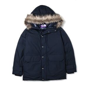 ★美品★THE NORTH FACE PURPLE LABELノースフェイスパープルレーベル★Vertical Serow[Ｓ]NAVYネイビー/nanamicaナナミカ別注/ダウン