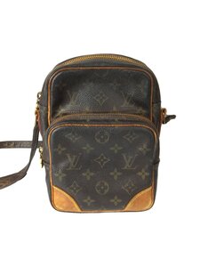 LOUIS VUITTON◆アマゾン_モノグラム/ショルダーバッグ/ブラウン/茶色/M45236