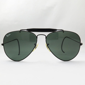 B&L Ray Ban BLACK METAL OUTDOORS MAN VINTAGE SUNGLASSES レイバン ブラックメタル アウトドアーズマン サングラス ナワテ