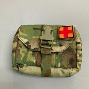 【ORDNANCE（オードナンス）沖縄】MED pouch(メディックポーチ) マルチカム　赤十字章(レッドクロス)おまけ付き