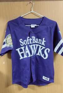 新品・非売品★SoftBank HAWKS　鷹の祭典2013　ユニフォーム　(サイズ：S)／福岡ソフトバンクホークス パープル