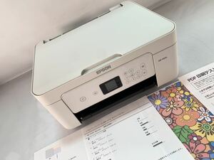 ★動作確認済み EPSON エプソン インクジェットプリンター EW-452A 複合機 インク付き 無線LAN 自動両面 カラリオ 中古品 管理F910