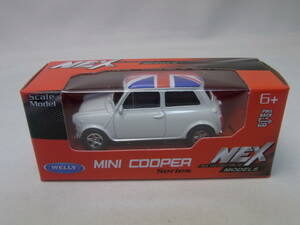 ★未開封・極美品!★ミニクーパー MINICOOPER 白 1/60 検索:WELLY モーリス ローバー オースチン ミニ ミニカー