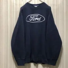 レア カミナリたくみ 90s ビンテージ フェード感 Ford社 スウェット