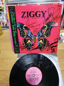 ZIGGY LPアナログ盤　直筆サイン入り　それゆけ！R＆R BAND 