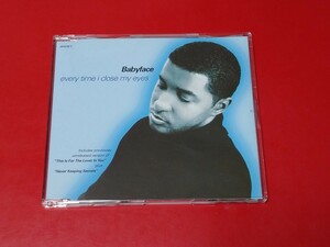 【CDS】 Babyface / every time i close my eyes