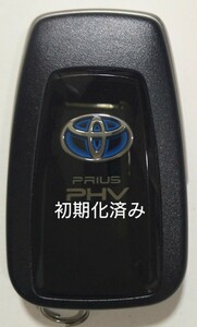 初期化済トヨタ純正 スマートキー3ボタンZVW52プリウスPHV 基盤番号231451-0351 007-AD0027 14FAF 新品電池サービス⑱