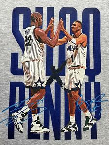 【新品】 NBA MAGIC シャック × ペニー Tシャツ オーランド・マジック ユニフォーム　オニール　ハーダウェイ　コットン　ジョーダン