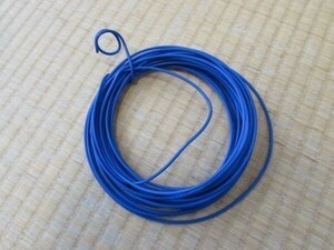 単線 20AWG 約10メートル　600V 105℃　青