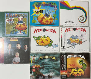 ハロウィン　HELLOWEEN　CD Single　8枚セット