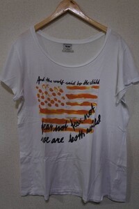 Acne POP CLASSICS Tee size M アクネ 星条旗 Tシャツ カットソー ホワイト