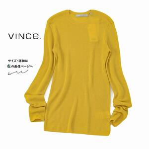 美品★バーニーズNY・ヴィンス4.3万★Ssize/9号★カシミヤ100％ニットN037