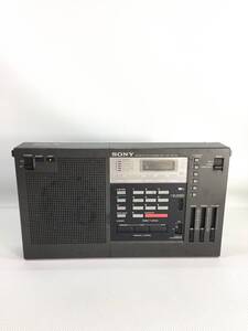 S1830◎SONY ソニー FM・AM 2バンド PLLシンセサイザー レシーバー　ラジオ　ICF-2001 部品取り　【ジャンク】