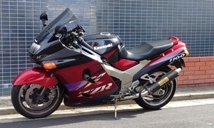 Kawasaki　ZZR1100（ZXT10D）　車検2025.1.20迄　1994年式　D2　オランダ仕様　かなり美車　レアカラー　SP忠男２本だしマフラー　35,944km