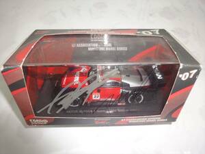 ◆j22-8H2617/【新品】エブロ　1/43 ミニカー スーパーGT 500　テストカー レッド★EBBRO