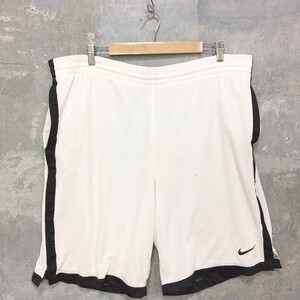 ◆お洒落な逸品◆NIKE/ナイキ ハーフパンツ バスパン バスケットボール バスケ ユニフォーム ホワイト サイズL K81 ｃ2836