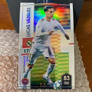 ◆WCCF FOOTISTA 2021 ルーカス・バスケス LUCAS VAZQUEZ Real Madrid RU後◆