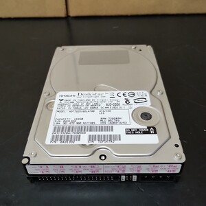 O5 3.5インチ　UltraATA ハードディスク　IDE 160GB HITACHI HDT722516DLAT80 164.6GB 中古品　正常判定