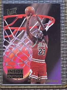 1993-94 Fleer Ultra #4 Of 10 MICHAEL JORDAN Inside Outside Chicago Bulls