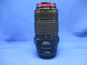 【14144】★1円スタート★ CANON キャノン ZOOM LENS ズームレンズ EF 70-300mm 1:4-5.6 IS USM ウルトラソニック 保護袋入り 