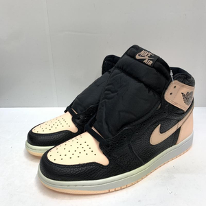 【中古】NIKE AIR JORDAN 1 RETRO HIGH OG BLACK CRIMSON TINT 555088-081 27.0　ナイキ[240092257117]