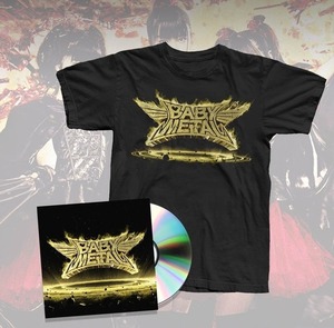 新品未使用 US公式BABYMETAL METAL RESISTANCE CD+Tシャツ Bundle PRE ORDER 海外Lサイズ ベビーメタル ベビメタ