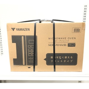 ▼▼ YAMAZEN 山善 オーブンレンジ 16L 未開封品 NERS-F016V ブラック 未使用