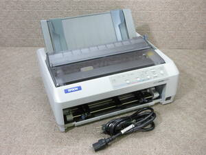 EPSON / ドットプリンタ / VP-880 / 後トレイ付き / 印字確認済み / No.Q149