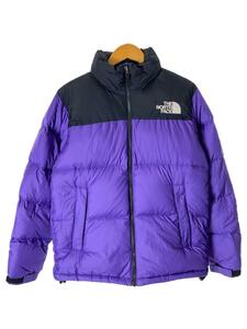 THE NORTH FACE◆ヌプシダウンジャケット/Lサイズ/ナイロン/パープル/ND91841/ザノースフェイス