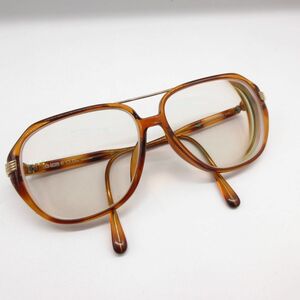 ドイツ製 Christian Dior ディオール 眼鏡 度入り レディース メガネ フレーム フルリム 58□13-135 optyl Icm CDロゴ /B25 19-9