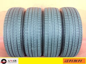 スタッドレス●205/65R16 B.S BLIZZAK VRX2 【2019年製 7.5～8mmヤマ】/ 中古★4本 (T-7083A)送料無料/沖縄別途　