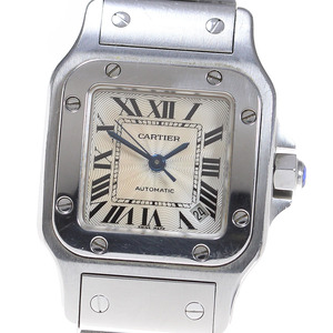 カルティエ CARTIER W20054D6 サントスガルベ SM デイト 自動巻き レディース _863743