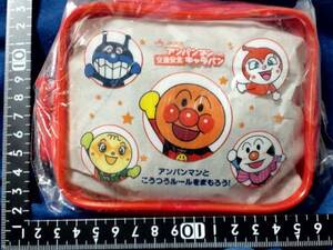 非売品☆JA共済☆アンパンマン☆ビニール製☆ポーチ☆