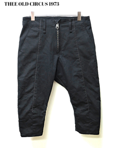 0 ¥35,200【Thee OLD CIRCUS 1973 / 9154 / Dusty Road / C/R ツイル ストレッチ Rot-9 ジ オールド サーカス サルエルクロップドパンツ】