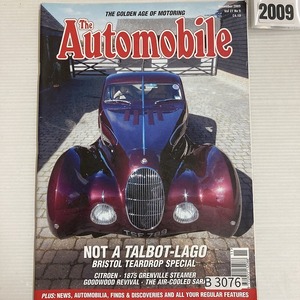 B3076　2009　「The Automobile」　オートモービル　英国旧車雑誌 英国車 雑誌 旧車　ビンテージ　クラシックカー　自動車